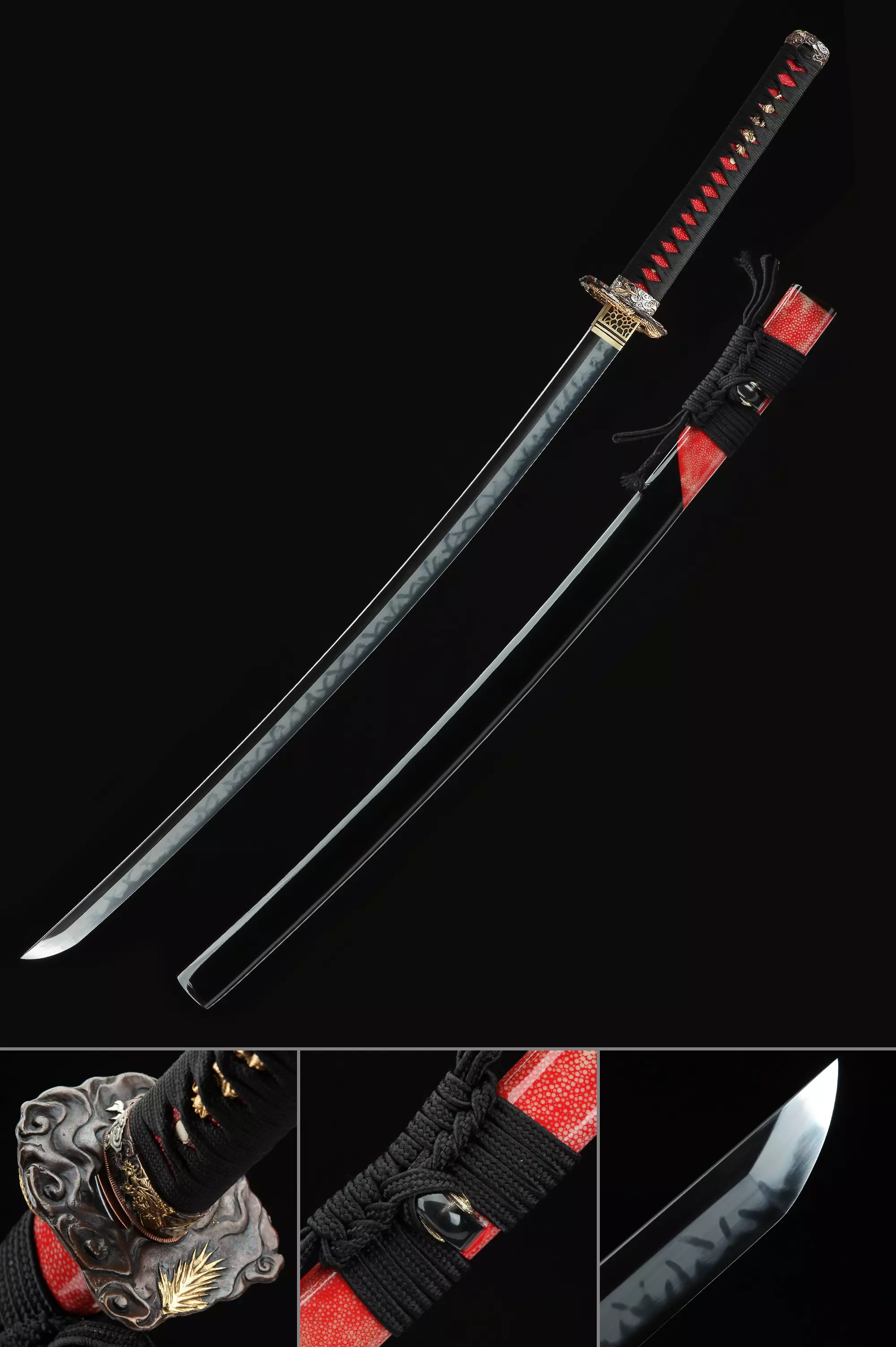 Authentic Japanese Katana T10 Carbon Steel Hand Forge - Image 1