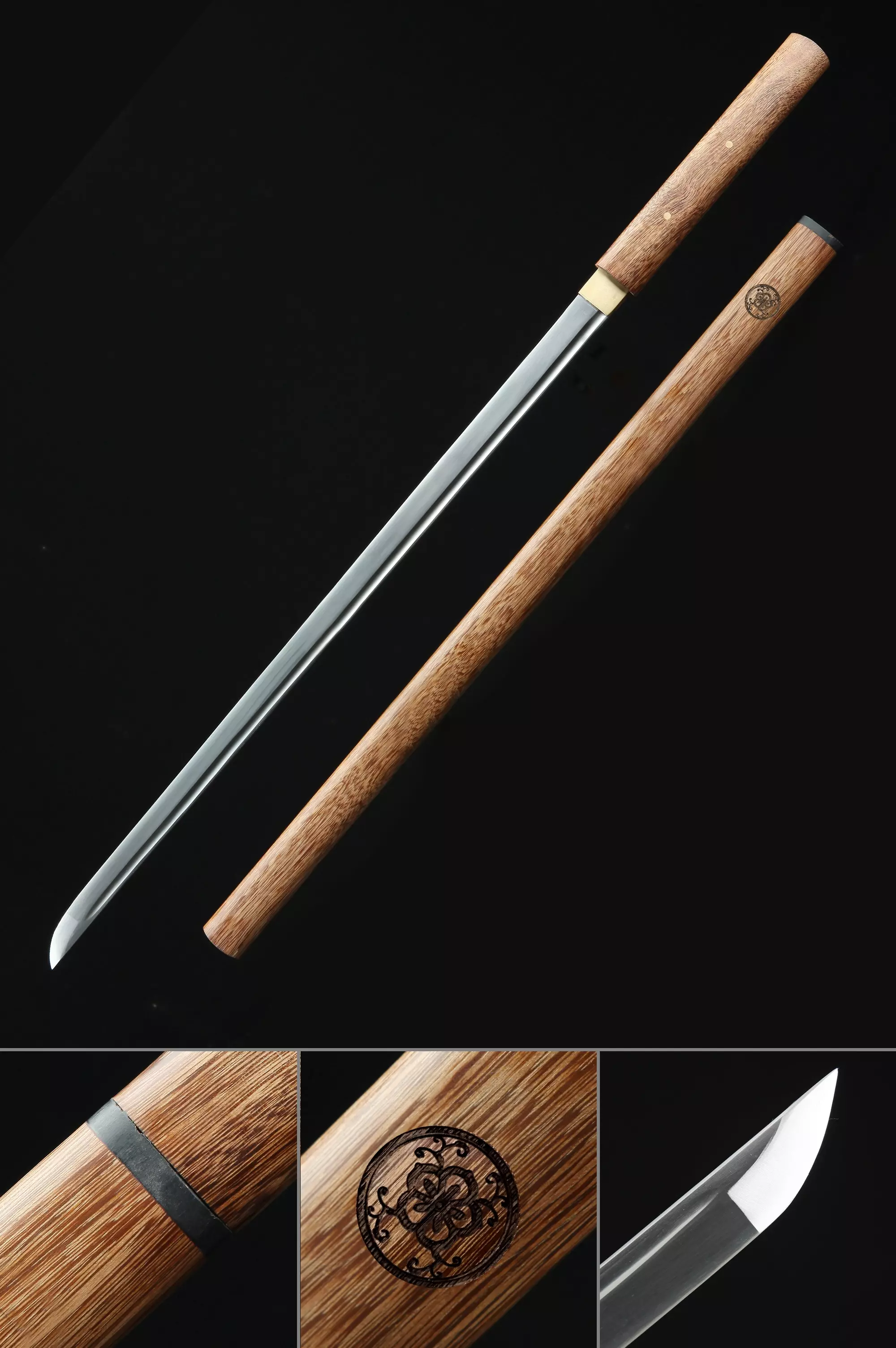 Handmade Japanese Shikomizue Sword Full Tang